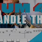 Sum 41 Handle This Cover Guitar Tabs On Screen