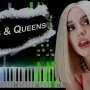 Ava Max Kings Queens Piano Tutorial