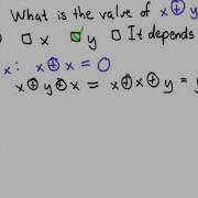 Xor Function Solution Applied Cryptography