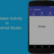 Tabbed Activity In Android Studio
