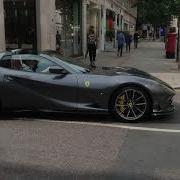 Ferrari 812 GTS Supercar Sound Acceleration On The Street Supercars In London Car Spotting