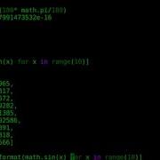 Python Math Sin Trigonometric Function Sine