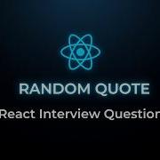30 Days Of React Episode 10 Random Quote Generator In React