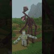 Siren Head VS Iron Golem Shorts