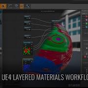 UE4 4 19 Настройка многослойных материалов
