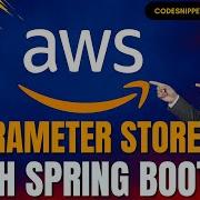Хранилище параметров AWS Интеграция в Spring Boot Демонстрация