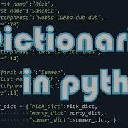 8 Using Dictionaries In Python