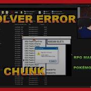 Resolver Error ICCP Chunk 2022 Con RPG Maker Y Pokémon Essentials Español