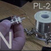 Установка разъема PL 259 на коаксиальный кабель RG 213 или RG 8