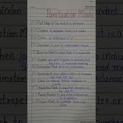 Punctuation Marks L English Grammar Youtube Shorts Englishspeaking Englishgrammar English