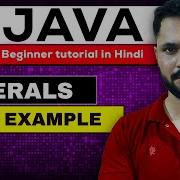 Java Tutorial In Hindi For Beginners 11 Literals In Java In Hindi Literals Types In JAVA
