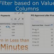 OTBI How To Apply Filter Conditions Between Two Columns In Oracle Fusion BI Analysis