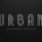Urban Animated Typeface After Effects Template
