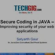 Introduction Secure Coding In JAVA Improve Security In Your Web Applications