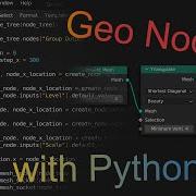 Master The Basics Of Blender Python For Geo Nodes In Just One Video