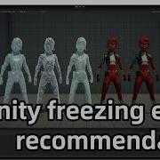 Unity Freezing Effect
