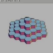 Hexagonal Prism Totalistic Cellular Automaton