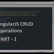 Angularjs CRUD Operation Using PHP And MySQL PART 1