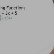 2 1 Evaluating Functions Example