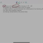 Problem 35 Critical Points Argmin And Systems Of Nonlinear Equations