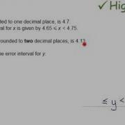 Error Intervals Foundation And Higher GCSE JaggersMaths