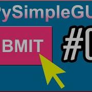 Python PySimpleGUI Buttons And Menu Elements Tutorial 02