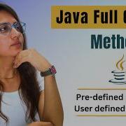 Methods In Java Java Complete Placement Course