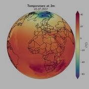 Analyzing Monthly Averaged 2m Temperature With ERA5 Copernicus Data Using Python