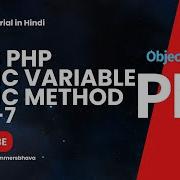 Static Variable Static Method In OOP PHP Part 7 OOPS PHP Tutorial Programmersbhava