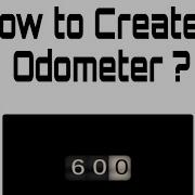 How To Create A Odometer Using HTML CSS JAVA SCRIPT