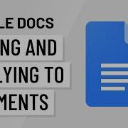Google Docs Adding And Replying To Comments