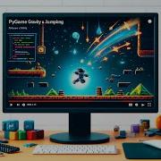 Pygame Gravity And Jumping