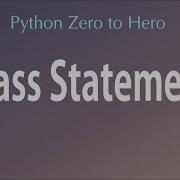 Pass Statement In Python Python Beginners Tutorial An IT Professional