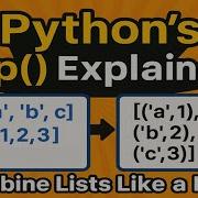 Python Zip Function Explained With Examples Combine Lists Like A Pro In Hindi