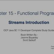 Functional Programming Part 7 Java Streams JavaCertification 11 Certification
