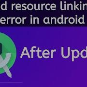 Android Resource Linking Failed Error In Android Studio Tech Projects