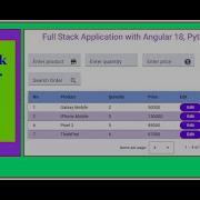 Building A Full Stack Web App With Angular 18 Python SQLite Complete Tutorial