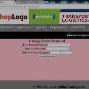 E Commerce Website In PHP MySQL Part 43 Customer Account Change Password