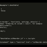 JQuery Datatable Column Reordering In 4 Min