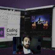 Coding Challenge 3 Export AE Layers To Files