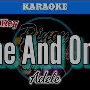 One And Only By Adele Karaoke Male Key