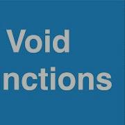 Void Functions C Programming Tutorial