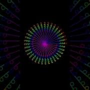 Circular Amazing Graphic Desing Using Python Turtle Python Coding Pythonshorts Viral Design