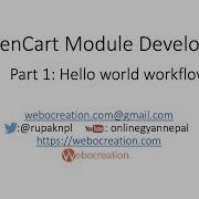 Opencart 3 Custom Module Development Tutorial