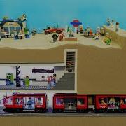 Metro Station Flood Lego Subway Tsunami Disaster Dam Breach Experiment