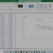 Excel Scatter Graph Pearson Coefficient