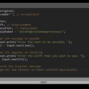 Java Cryptography Lesson 02 Caesar S Cipher