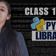 Python LIBRARIES Python Class 11 AI 843 Unit 3 Python Programming