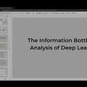 Information Flow And Deep Representation Learning