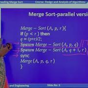 Leture 35 Multi Threaded Merge Sort